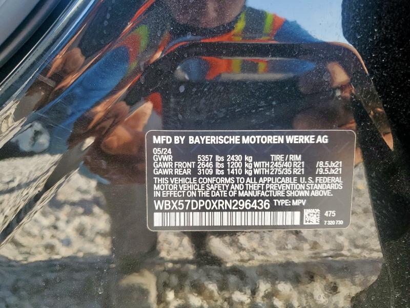 2024 BMW X3 XDRIVE3 WBX57DP0XRN296436