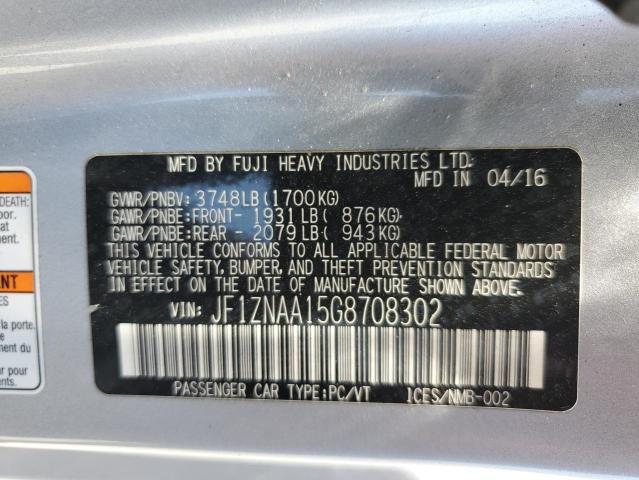 2016 TOYOTA SCION FR-S JF1ZNAA15G8708302