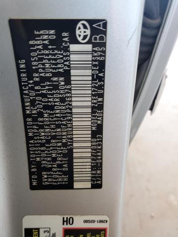 2015 TOYOTA COROLLA L - 5YFBURHE9FP226876