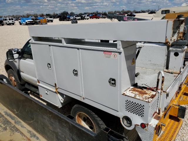 FORD F450 SUPER 2005 white chassis diesel 1FDXF47P55EC28976 photo #3