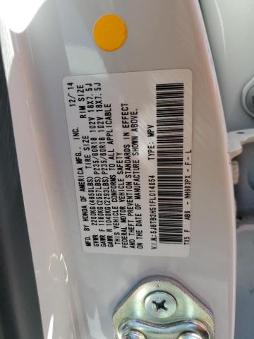 2015 ACURA RDX TECHNO 5J8TB3H51FL014054