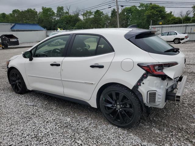 Vin: jtnd4mbe2m3117603, lot: 58497655, toyota corolla se 20212