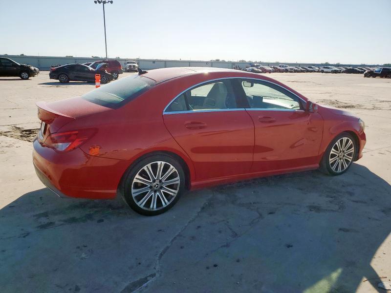 Vin: wddsj4ebxjn678210, lot: 58028025, mercedes-benz cla-class 250 20183