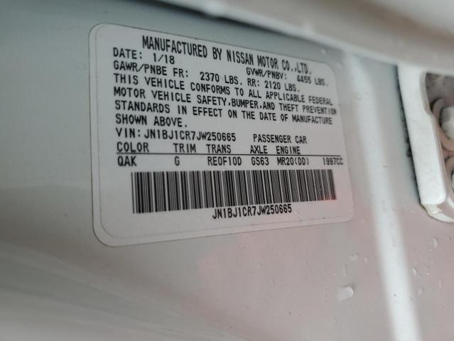 2018 NISSAN ROGUE SPOR - JN1BJ1CR7JW250665