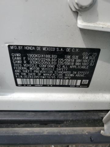 2025 HONDA HR-V SPORT 3CZRZ2H51SM776785