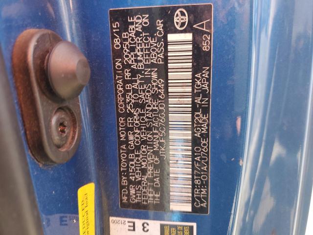 2016 TOYOTA SCION TC JTKJF5C76GJ016449