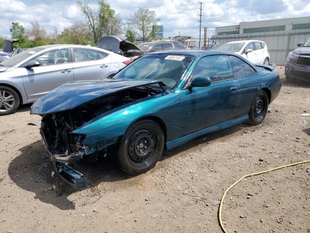 NISSAN 240SX BASE 1997 green  gas JN1AS44D5VW103893 photo #1