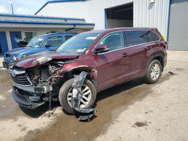 Vin: 5tdbkrfh7fs117973, lot: 58631385, toyota highlander le 2015 img_1