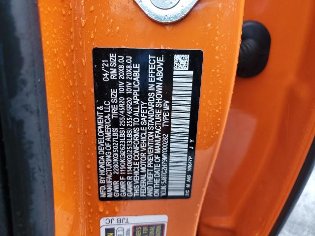 2021 ACURA RDX ADVANC 5J8TC2H79MY000282