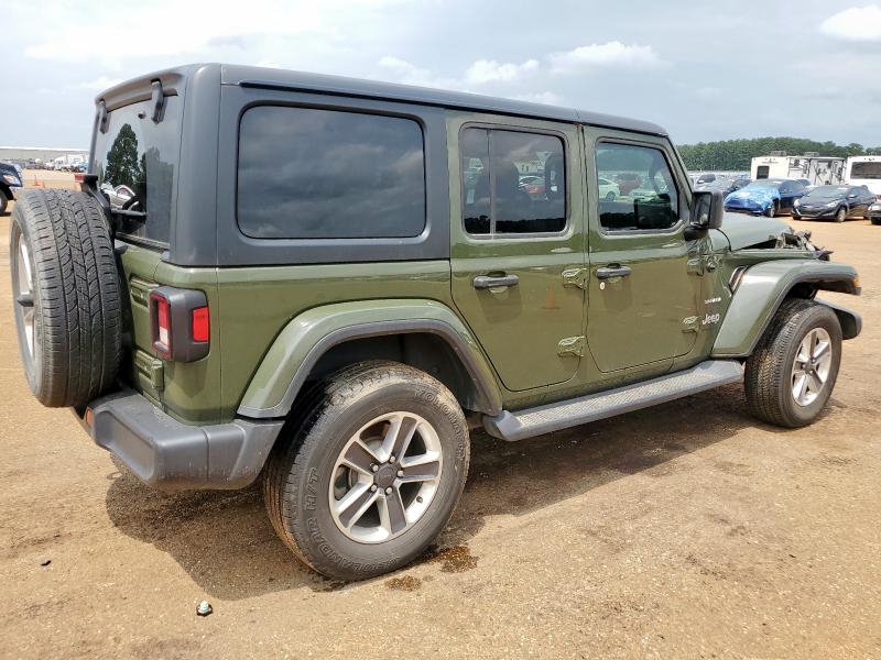 Vin: 1c4hjxen5mw591989, lot: 57535645, jeep wrangler sahara 20213
