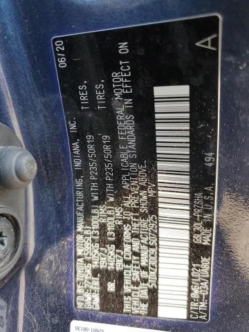 2020 TOYOTA SIENNA SE 5TDXZ3DC9LS072925