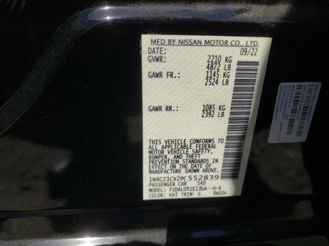2023 NISSAN LEAF SV PL - 1N4CZ1CV2PC552839