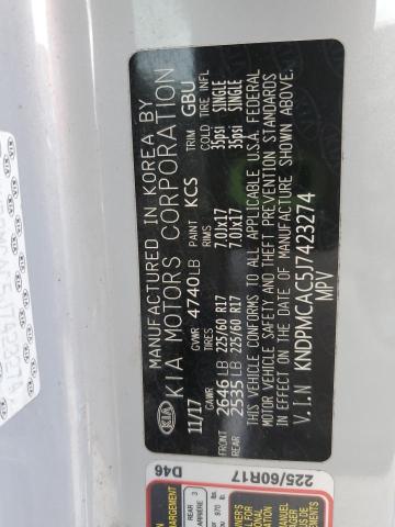 2018 KIA SPORTAGE L - KNDPMCAC5J7423274