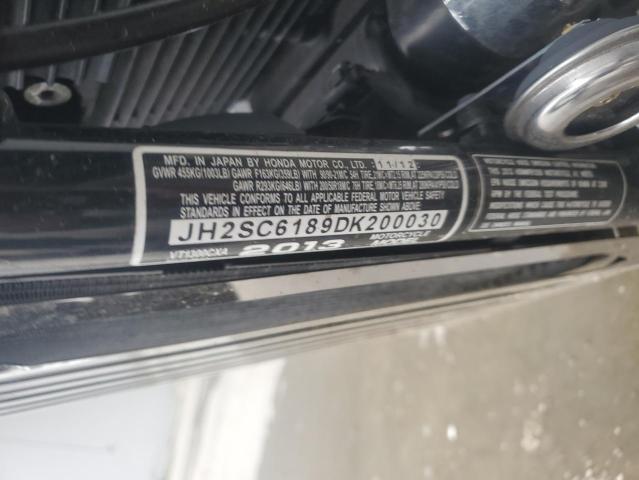 2013 HONDA VT1300 CXA JH2SC6189DK200030