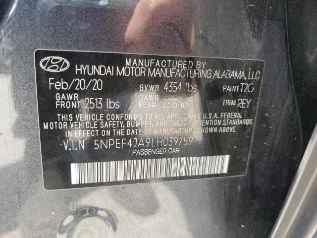 5npef4ja9lh039759 - 2020 Hyundai sonata sel - #55495195