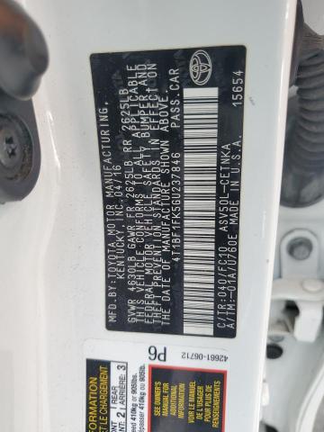 2016 TOYOTA CAMRY LE - 4T1BF1FK5GU237846