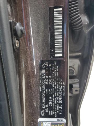 2017 KIA FORTE - 3KPFK4A75HE018357