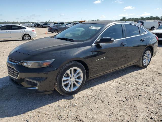 CHEVROLET MALIBU LT 2017 black sedan 4d gas 1G1ZE5ST2HF212963 photo #1