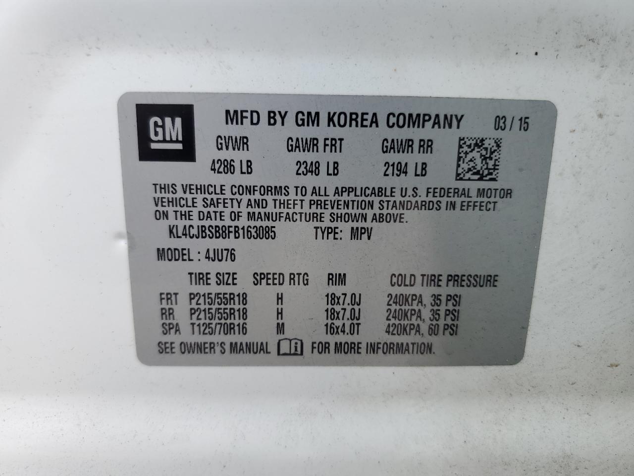 BUICK ENCORE CONVENIENCE