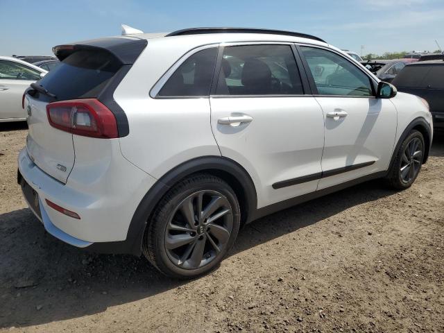 KIA NIRO EX 2017 white  hybrid engine KNDCC3LC9H5084474 photo #4