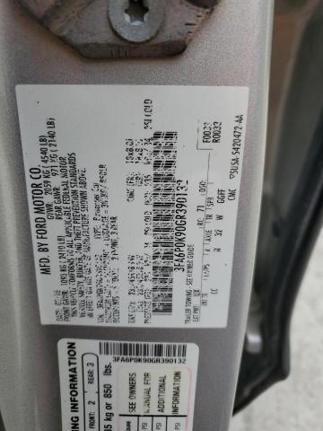 2016 FORD FUSION TIT - 3FA6P0K90GR390132