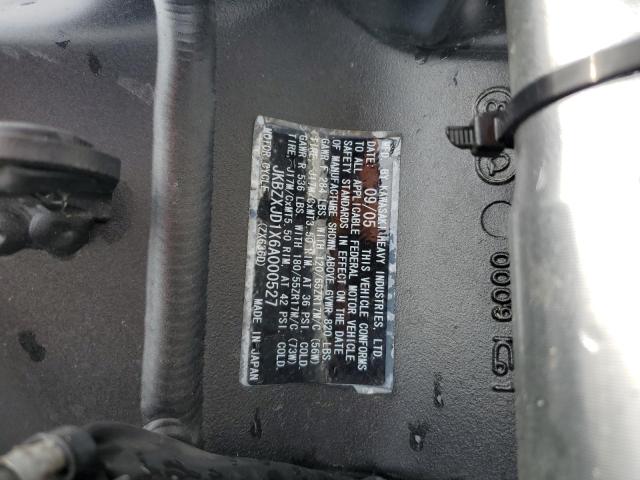 2006 KAWASAKI ZX636 C1 - JKBZXJD1X6A000527