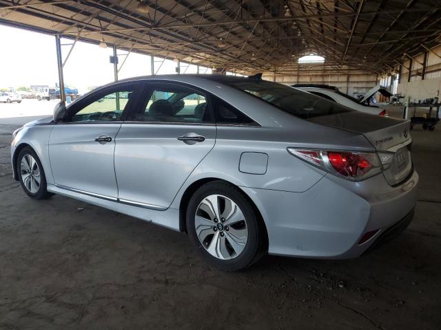 HYUNDAI SONATA HYB 2015 silver sedan 4d hybrid engine KMHEC4A44FA128939 photo #3