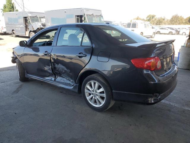 TOYOTA COROLLA BA 2010 black  gas 1NXBU4EE8AZ212630 photo #3