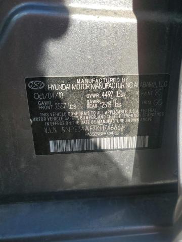 2019 HYUNDAI SONATA LIM - 5NPE34AF7KH746667