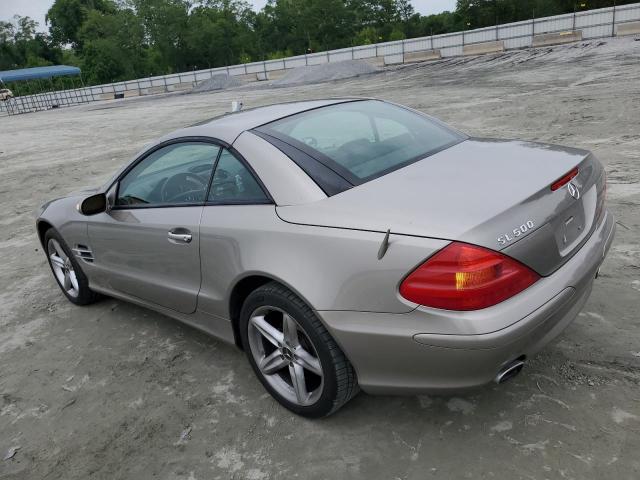 MERCEDES-BENZ SL 500 2004 silver roadster gas WDBSK75F94F073670 photo #3