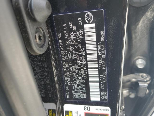 2024 LEXUS ES 350 BAS 58AEZ1B12RU164674