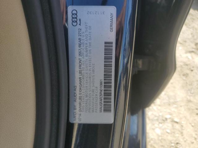 2015 AUDI A6 PREMIUM - WAUGFAFC5FN010861