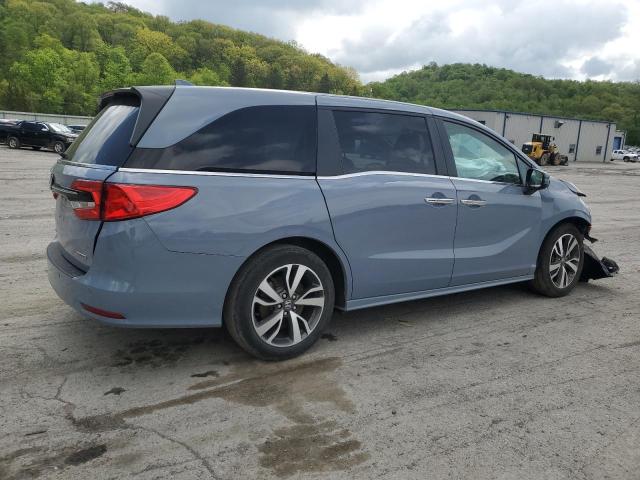 Vin: 5fnrl6h80pb057256, lot: 55897825, honda odyssey touring 20233