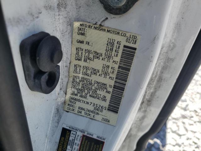 2018 NISSAN FRONTIER S - 1N6BD0CTXJN735265