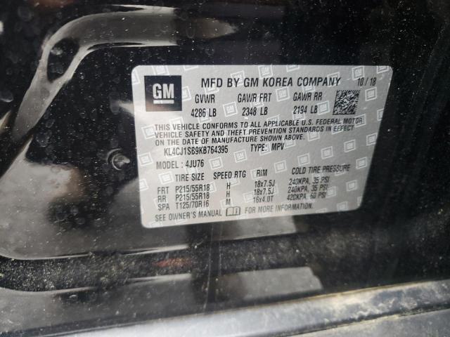 2019 BUICK ENCORE SPO KL4CJ1SB9KB764395