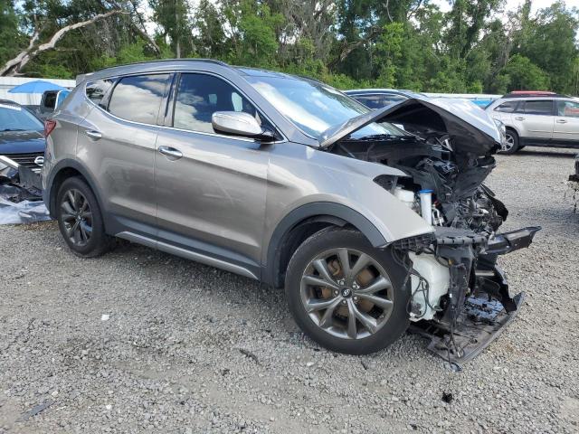 Vin: 5xyzw4la8hg491652, lot: 56907985, hyundai santa fe 20174
