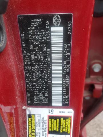 2020 TOYOTA CAMRY LE - 4T1L11AK5LU306989