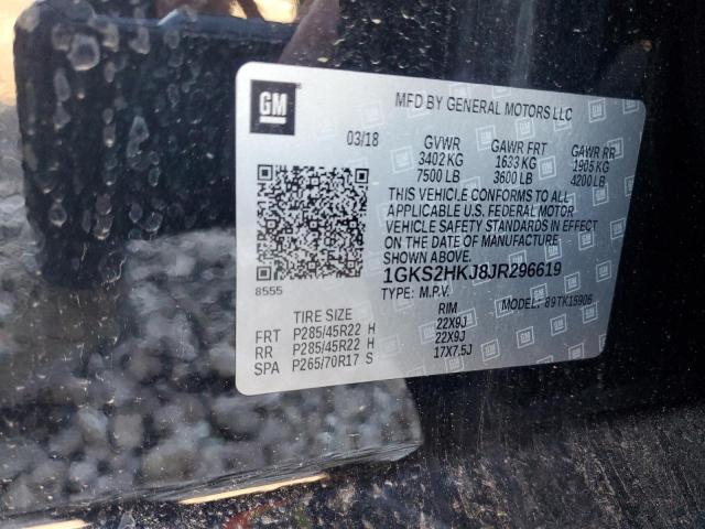 2018 GMC YUKON XL D 1GKS2HKJ8JR296619