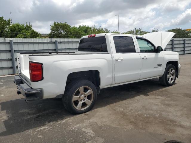 CHEVROLET SILVERADO 2014 white crew pic gas 3GCPCREC8EG130303 photo #4