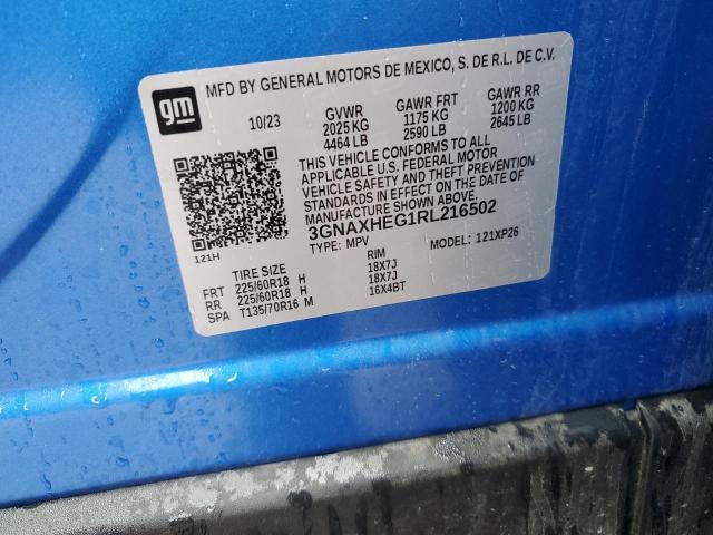 2024 CHEVROLET EQUINOX LS - 3GNAXHEG1RL216502