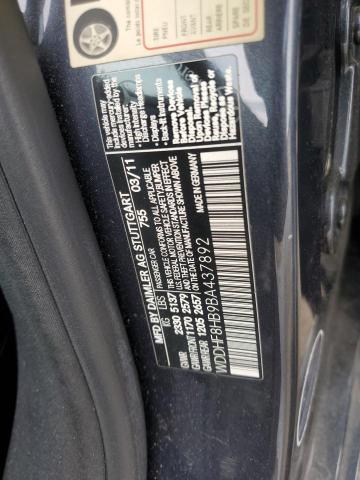 2011 MERCEDES-BENZ E 350 4MAT - WDDHF8HB9BA437892
