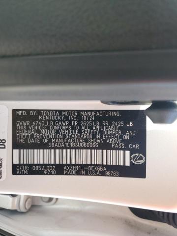2025 LEXUS ES 300H BA 58ADA1C18SU060066