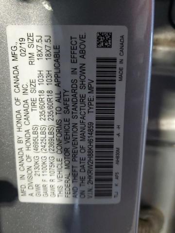 2019 HONDA CR-V EXL - 2HKRW2H88KH614859