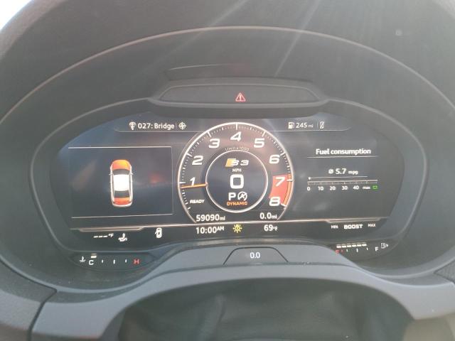 2017 AUDI S3 PREMIUM WAUB1GFF8H1012636