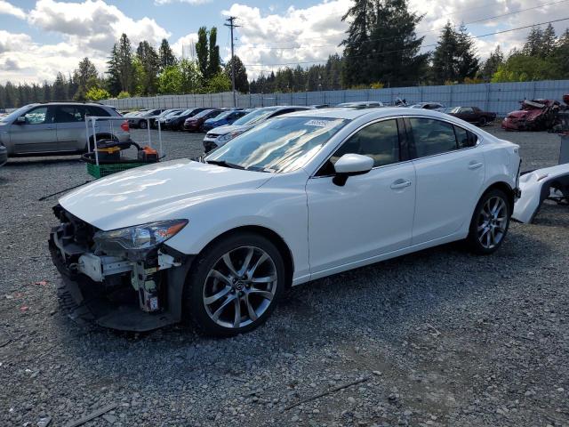 MAZDA 6 GRAND TO 2015 white  gas JM1GJ1W64F1174086 photo #1