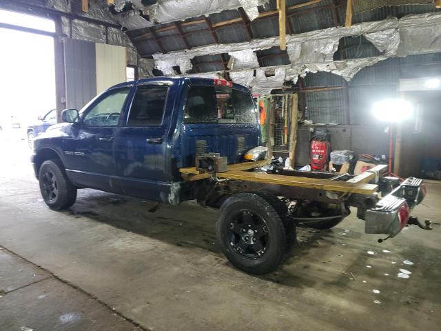 DODGE RAM 1500 S 2004 blue crew pic gas 1D7HU18DX4S790539 photo #3