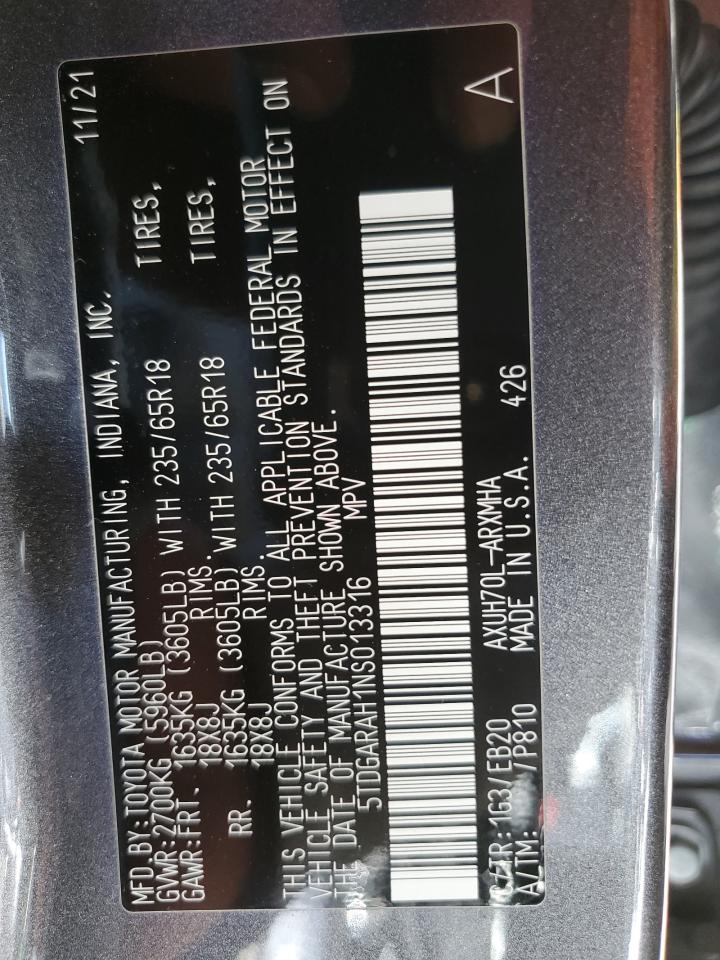 Toyota Highlander 2022