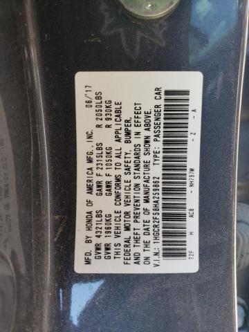 2017 HONDA ACCORD SPO - 1HGCR2F58HA259862