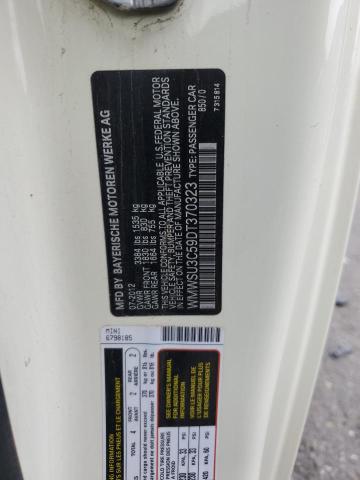 2013 MINI COOPER - WMWSU3C59DT370323