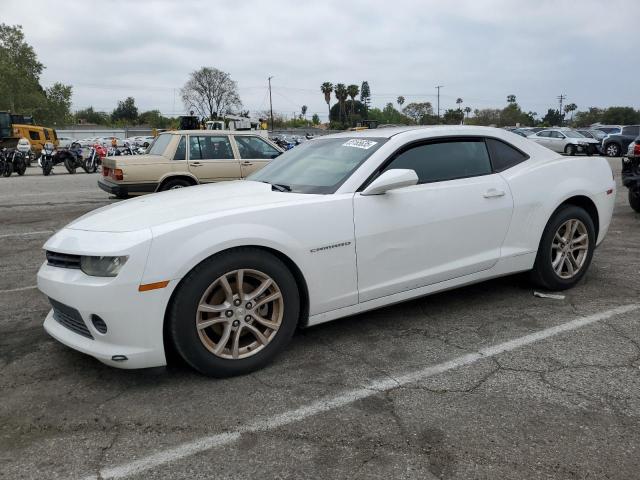 CHEVROLET CAMARO LS 2014 white coupe gas 2G1FA1E31E9322779 photo #1